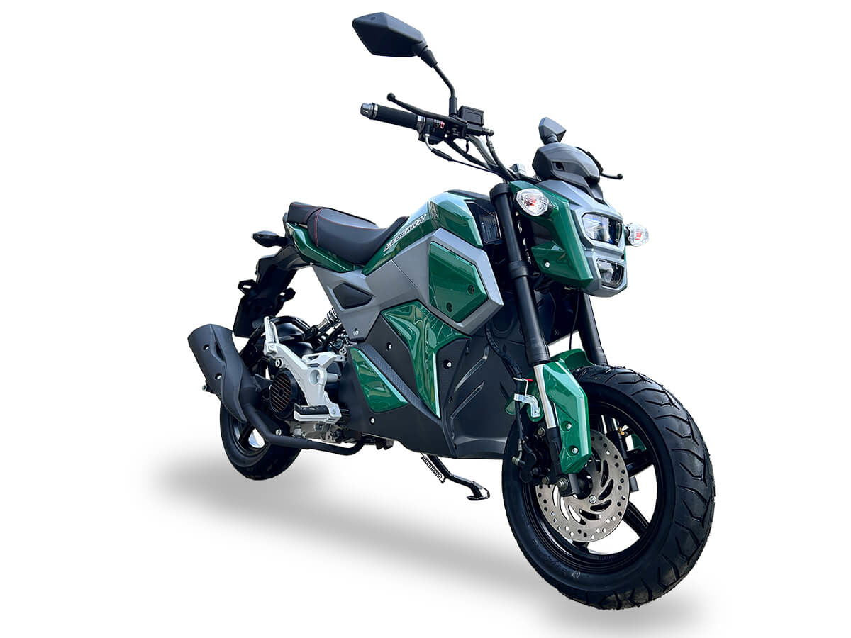 California Mini 150 Rider Mini Max 150cc Motorcycle, Automatic, Front Disc Brake, 12 inch Alumin ...