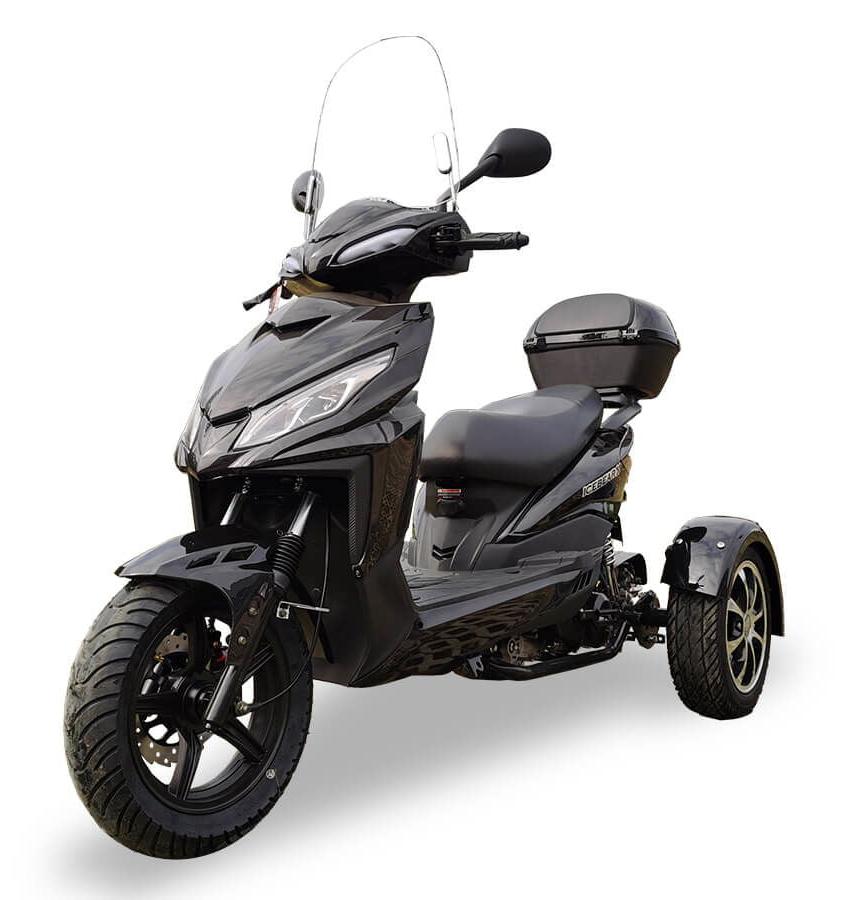 Mojo 150cc Street Trike, Automatic, Disc Brakes, Aluminum Wheels, Trunk and Windshield Included - GoKarts USA®