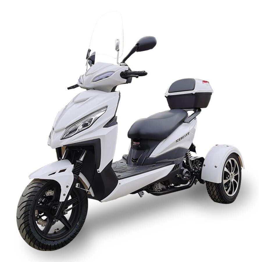 Mojo 150cc Street Trike, Automatic, Disc Brakes, Aluminum Wheels, Trun ...