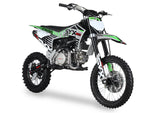 SYX Moto Pro 140cc 4-Stroke Gas Dirt Bike 4-Speed Manual Electric Start (17/14), Ages 16 and up