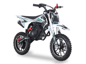 SYX Moto Pro Mini 50cc Kids Dirt Bike, 4-Stroke Pull Start, Automatic Shifting, Ages 6 and up