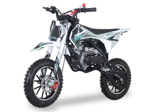 SYX Moto Pro Mini 50cc Kids Dirt Bike, 4-Stroke Pull Start, Automatic Shifting, Ages 6 and up