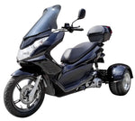 Q6 150cc Trike, Automatic Shifting, Full Wind Screen, Locking Trunk - GoKarts USA®