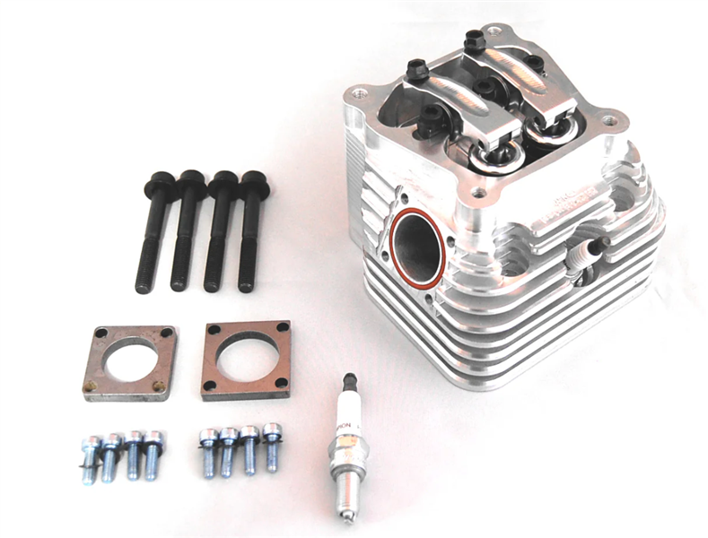 DED 18cc ''Big Valve'' Billet Race Head for Honda GX200 & Clone Engines