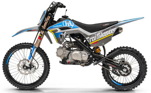 TrailMaster SX150 Pro Series Dirt Bike, Electric Start, 4-Speed Manual, Dual Disc Brakes, (19/16) Wheels