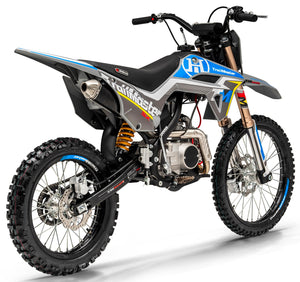 TrailMaster SX150 Pro Series Dirt Bike, Electric Start, 4-Speed Manual, Dual Disc Brakes, (19/16) Wheels