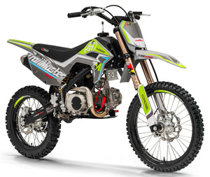 TrailMaster SX150 Pro Series Dirt Bike, Electric Start, 4-Speed Manual, Dual Disc Brakes, (19/16) Wheels