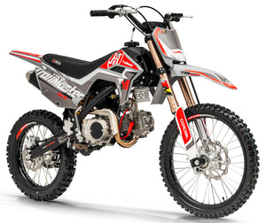 TrailMaster SX150 Pro Series Dirt Bike, Electric Start, 4-Speed Manual, Dual Disc Brakes, (19/16) Wheels