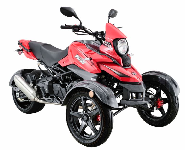 Spider X200 Trike, 3-Wheel Motorcycle, Automatic with Reverse – GoKarts ...