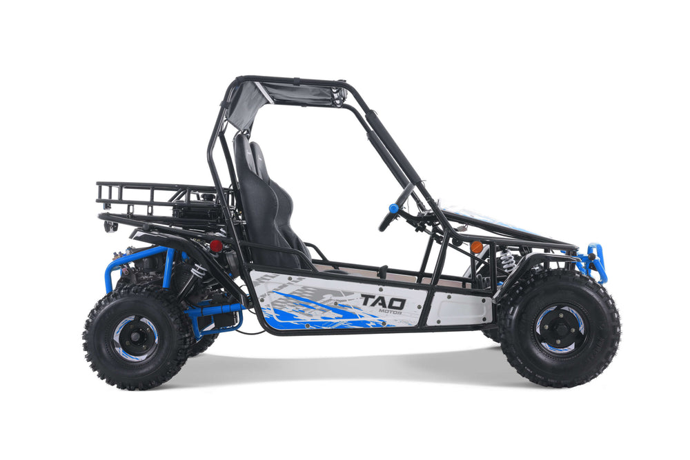 Tao Baja Sport 200 Adult Buggy Go Kart, Electric Start, Automatic with Reverse, LED Lightbar, Ages 16 and up