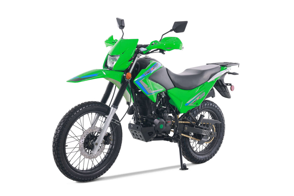 Tao TBR7D 250 Dual Sport Motorcycle, 5-Speed Manual, Electric Start, 19/17 inch Wheels