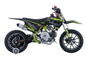 TrailMaster TM06 60cc Dirt Bike, Electric Start, Automatic, Training Wheels Included, Ages 6-9