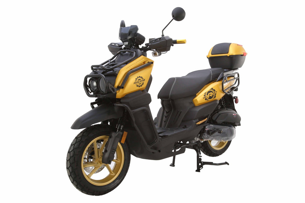 Tank 200 Street Scooter, Automatic Shifting, Full Disc Brakes, 13-inch Wheels, LED Lights
