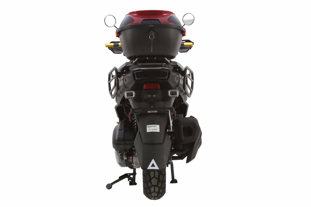 Tank 200 Street Scooter, Automatic Shifting, Full Disc Brakes, 13-inch Wheels, LED Lights