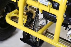40A 6-Position General Electric Style Terminal Board – Yellow – For Go Kart, Quad, Small Engine