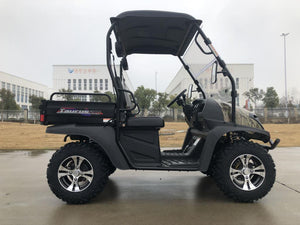 TrailMaster Taurus 200E-U EFI Gas UTV Shaft Drive, High/Low Gear Alloy Wheels, Fuel Injected - GoKarts USA®