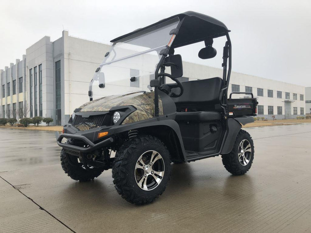 TrailMaster Taurus 200E-U EFI Gas UTV Shaft Drive, High/Low Gear Alloy Wheels, Fuel Injected - GoKarts USA®