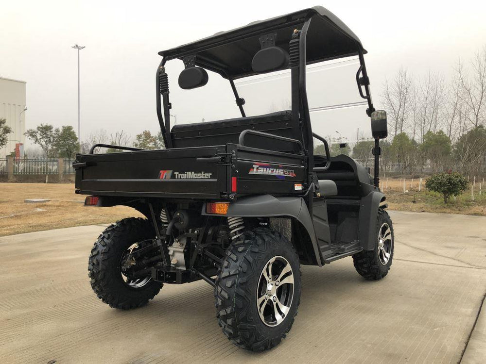 TrailMaster Taurus 200E-U EFI Gas UTV Shaft Drive, High/Low Gear Alloy Wheels, Fuel Injected - GoKarts USA®