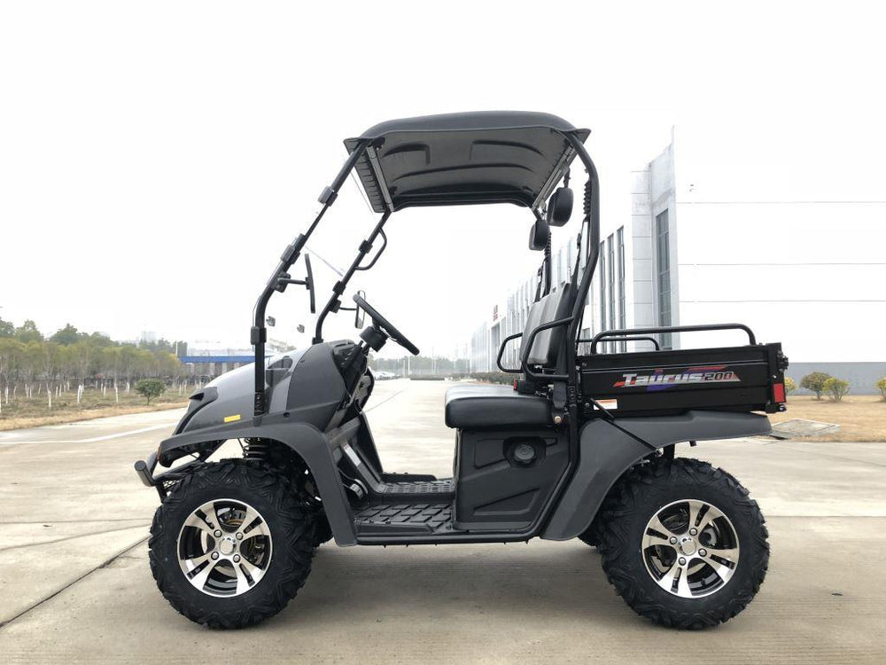 TrailMaster Taurus 200E-U EFI Gas UTV Shaft Drive, High/Low Gear Alloy Wheels, Fuel Injected - GoKarts USA®