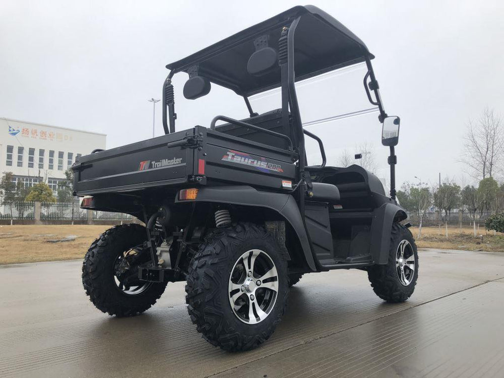 TrailMaster Taurus 200E-U EFI Gas UTV Shaft Drive, High/Low Gear Alloy Wheels, Fuel Injected - GoKarts USA®