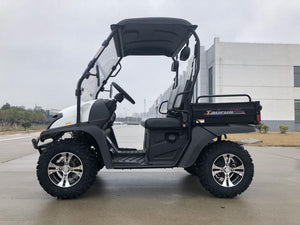 TrailMaster Taurus 200E-U EFI Gas UTV Shaft Drive, High/Low Gear Alloy Wheels, Fuel Injected - GoKarts USA®