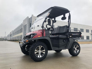 TrailMaster Taurus 200E-U EFI Gas UTV Shaft Drive, High/Low Gear Alloy Wheels, Fuel Injected - GoKarts USA®