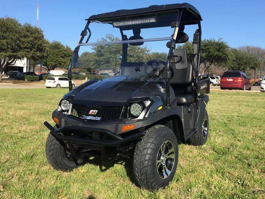 TrailMaster Taurus 200E-U EFI Gas UTV Shaft Drive, High/Low Gear Alloy Wheels, Fuel Injected - GoKarts USA®