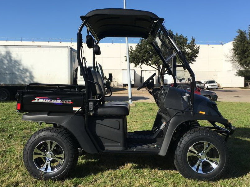 TrailMaster Taurus 200E-U EFI Gas UTV Shaft Drive, High/Low Gear Alloy Wheels, Fuel Injected - GoKarts USA®