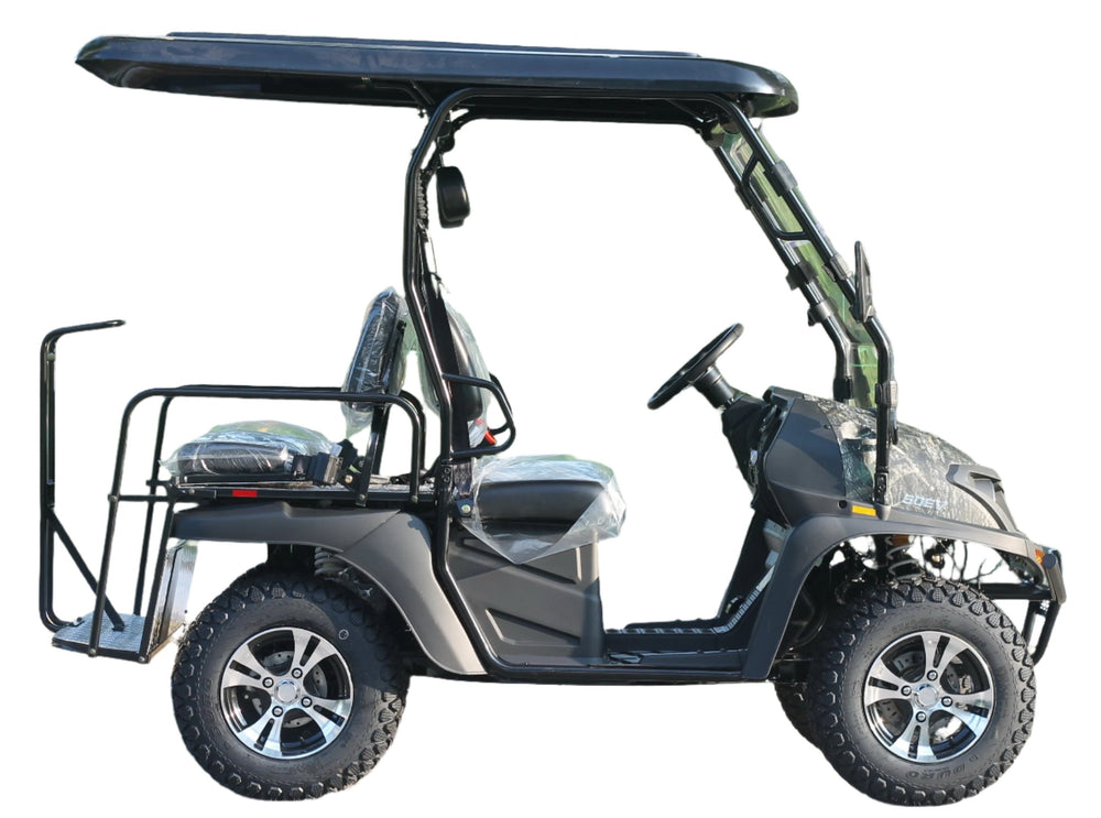 TrailMaster Taurus 50EV 4-Seat Electric Golf Cart, 60 Volt, Full DOT Light Package Included - GoKarts USA®