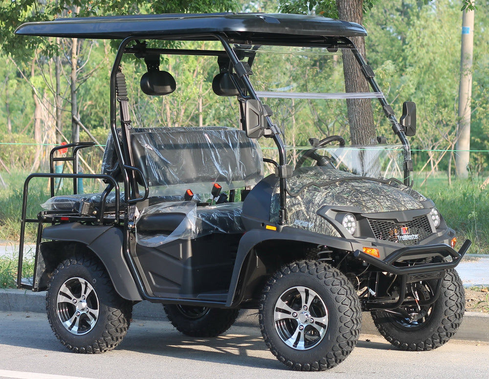 TrailMaster Taurus 50EV 4-Seat Electric Golf Cart, 60 Volt, Full DOT Light Package Included - GoKarts USA®