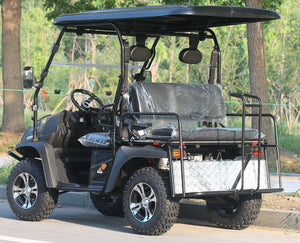 TrailMaster Taurus 50EV 4-Seat Electric Golf Cart, 60 Volt, Full DOT Light Package Included - GoKarts USA®