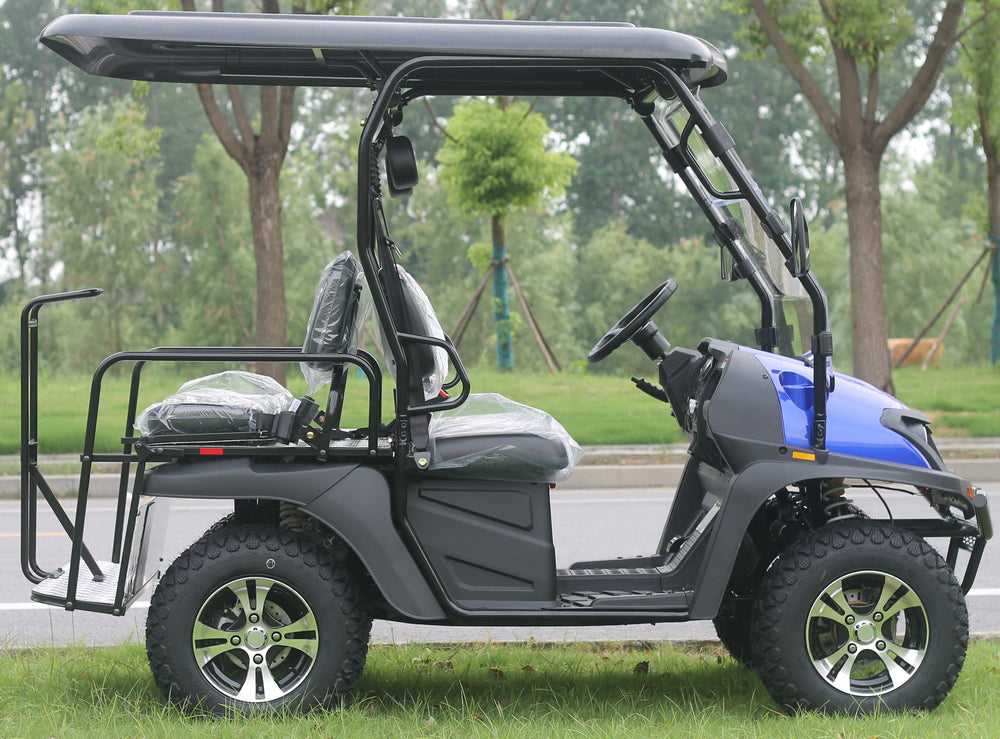 TrailMaster Taurus 50EV 4-Seat Electric Golf Cart, 60 Volt, Full DOT Light Package Included - GoKarts USA®