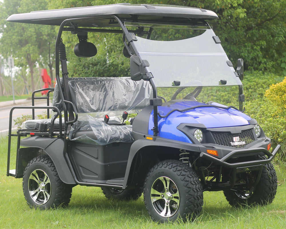 TrailMaster Taurus 50EV 4-Seat Electric Golf Cart, 60 Volt, Full DOT Light Package Included - GoKarts USA®