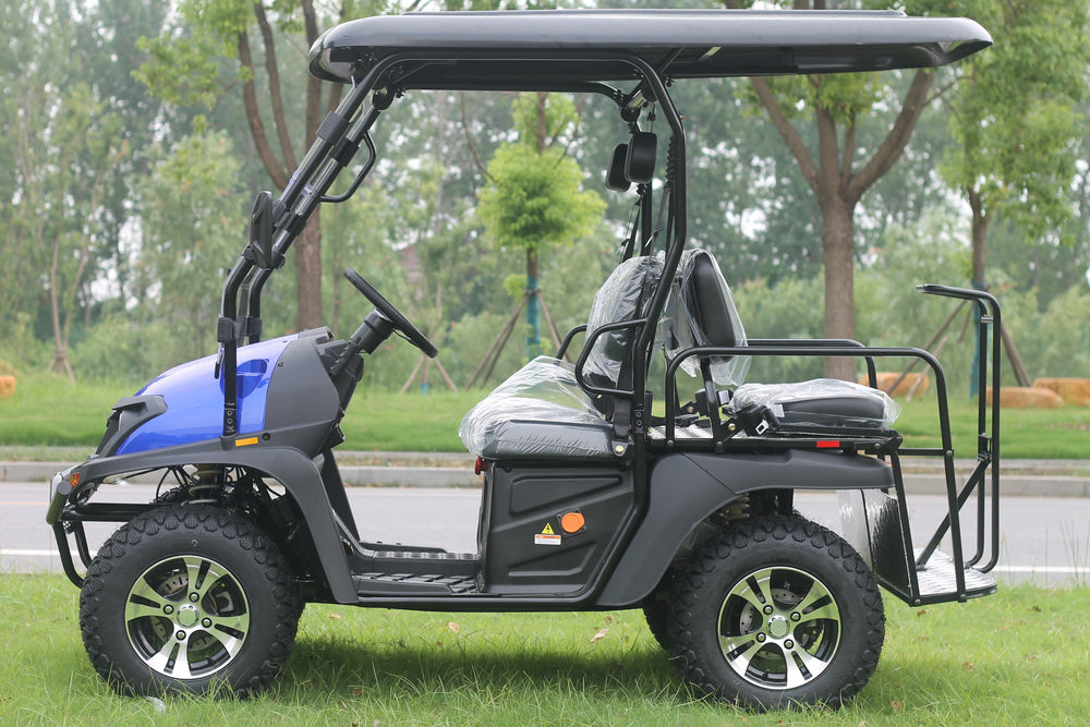 TrailMaster Taurus 50EV 4-Seat Electric Golf Cart, 60 Volt, Full DOT Light Package Included - GoKarts USA®