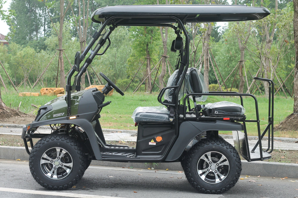 TrailMaster Taurus 50EV 4-Seat Electric Golf Cart, 60 Volt, Full DOT Light Package Included - GoKarts USA®