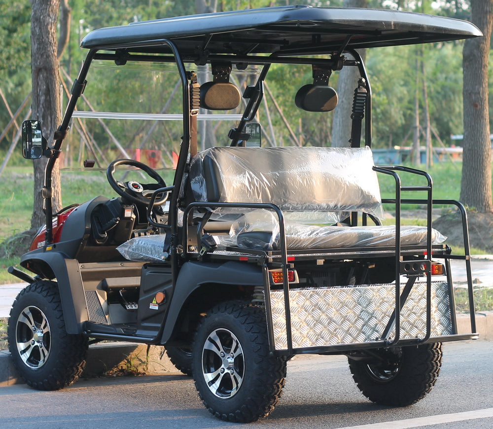 TrailMaster Taurus 50EV 4-Seat Electric Golf Cart, 60 Volt, Full DOT Light Package Included - GoKarts USA®