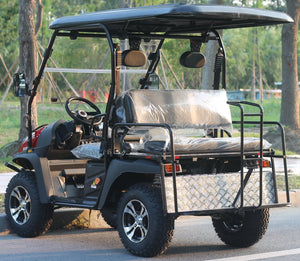 TrailMaster Taurus 50EV 4-Seat Electric Golf Cart, 60 Volt, Full DOT Light Package Included - GoKarts USA®