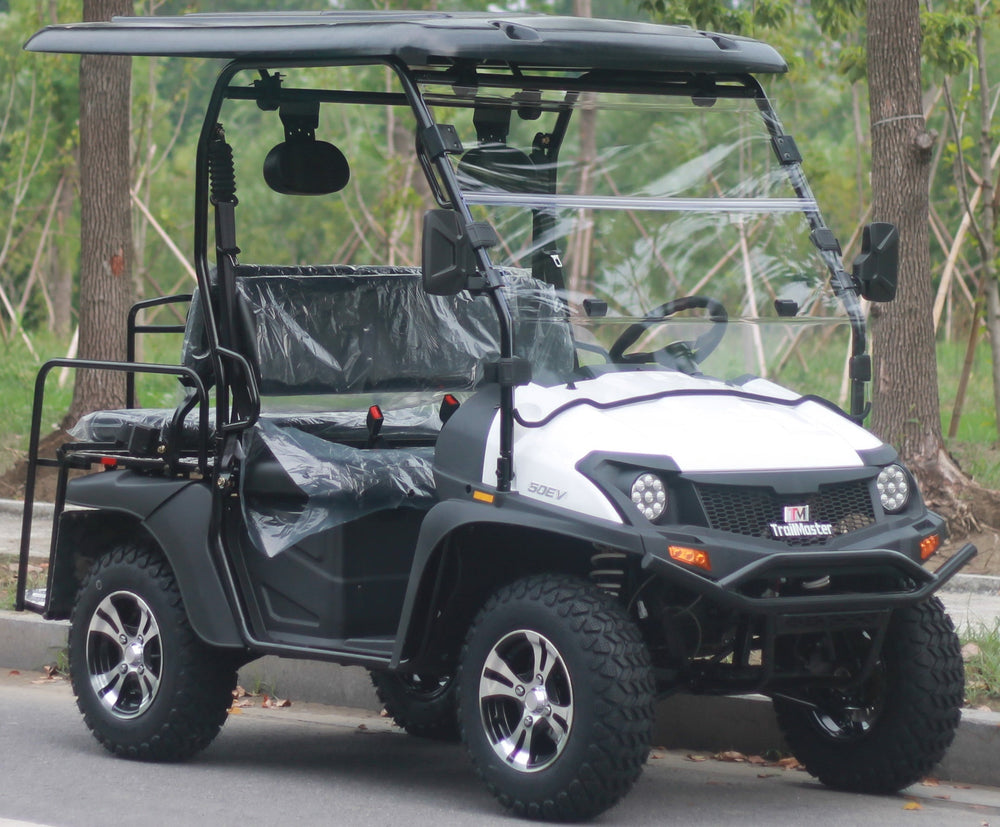 TrailMaster Taurus 50EV 4-Seat Electric Golf Cart, 60 Volt, Full DOT Light Package Included - GoKarts USA®