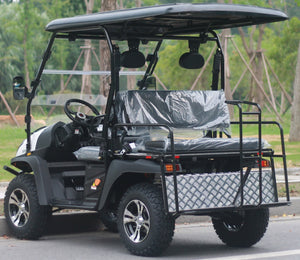 TrailMaster Taurus 50EV 4-Seat Electric Golf Cart, 60 Volt, Full DOT Light Package Included - GoKarts USA®