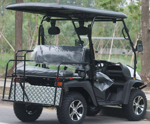 TrailMaster Taurus 50EV 4-Seat Electric Golf Cart, 60 Volt, Full DOT Light Package Included - GoKarts USA®