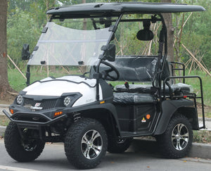 TrailMaster Taurus 50EV 4-Seat Electric Golf Cart, 60 Volt, Full DOT Light Package Included - GoKarts USA®