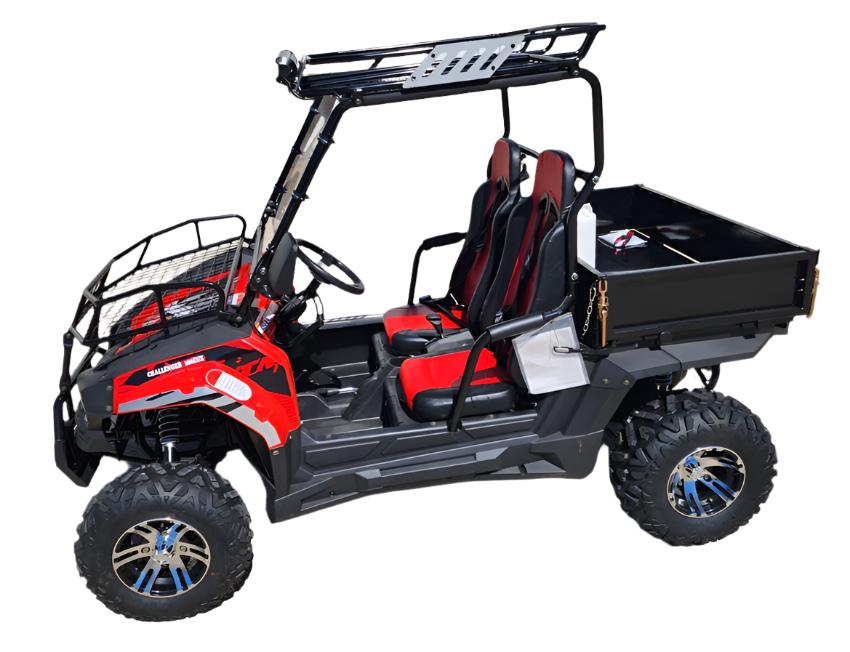 TrailMaster Challenger 200EUX UTV Side-by-Side, Front Cargo Rack, Rear ...