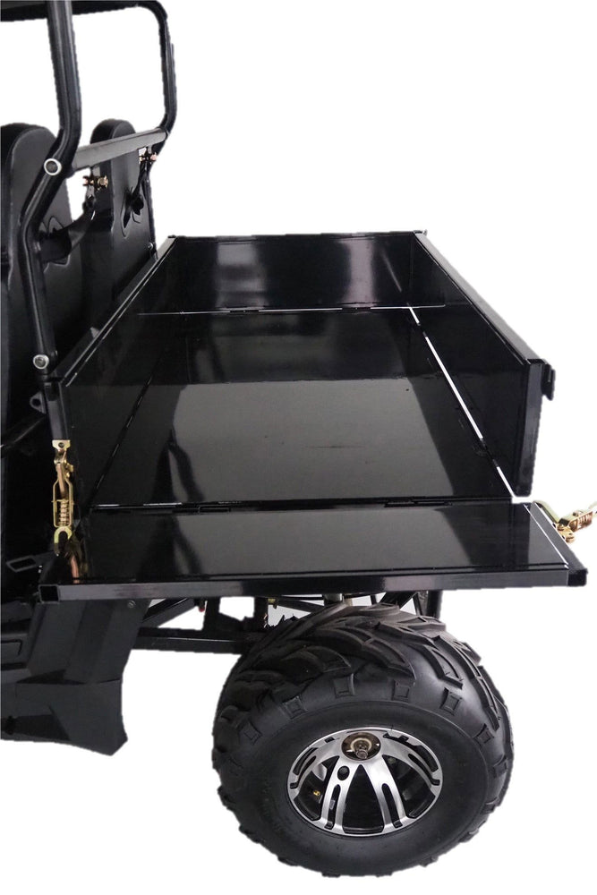 Side By Side Rear Rack TrailMaster Challenger 200EUX UTV Side-by-Side, Front Cargo Rack, Rear ...