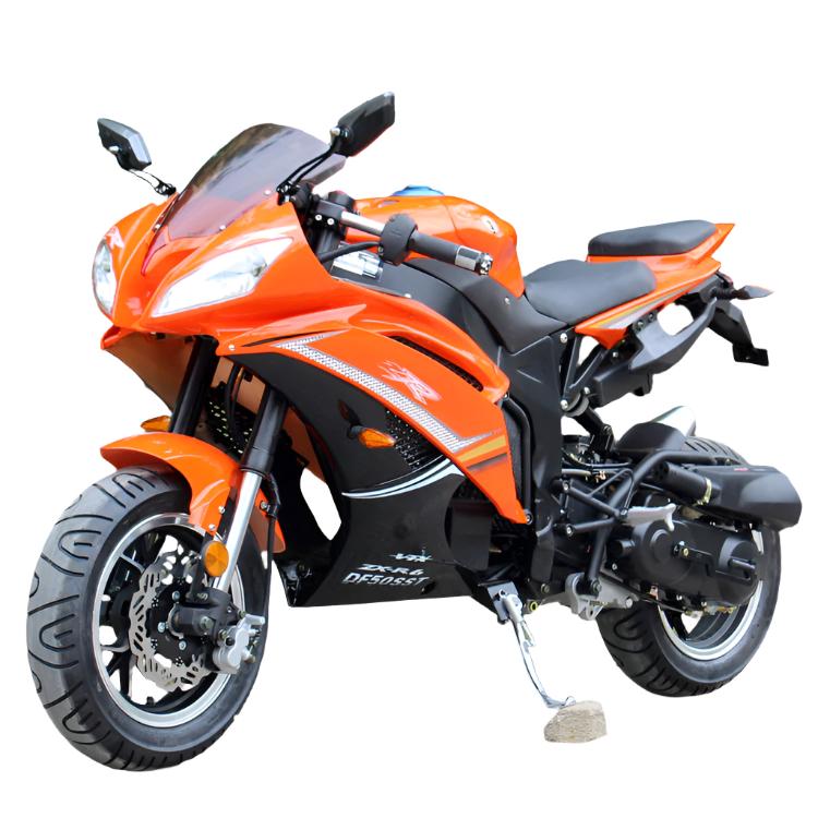 Wasp 50cc Sport Motorcycle, Automatic Shifting, Front Disc Brake, 13-i ...