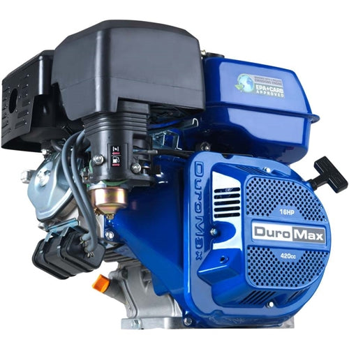 Engine, DuroMax 420cc, 1'' Shaft, Recoil Start