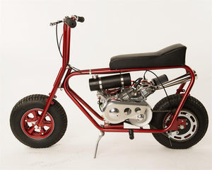 
            
                Load image into Gallery viewer, 11&amp;quot; GX200 Minibike Gas Tank with Billet Cap, GX200 Engine mountable - 3.5x11&amp;quot; Cylindrical
            
        