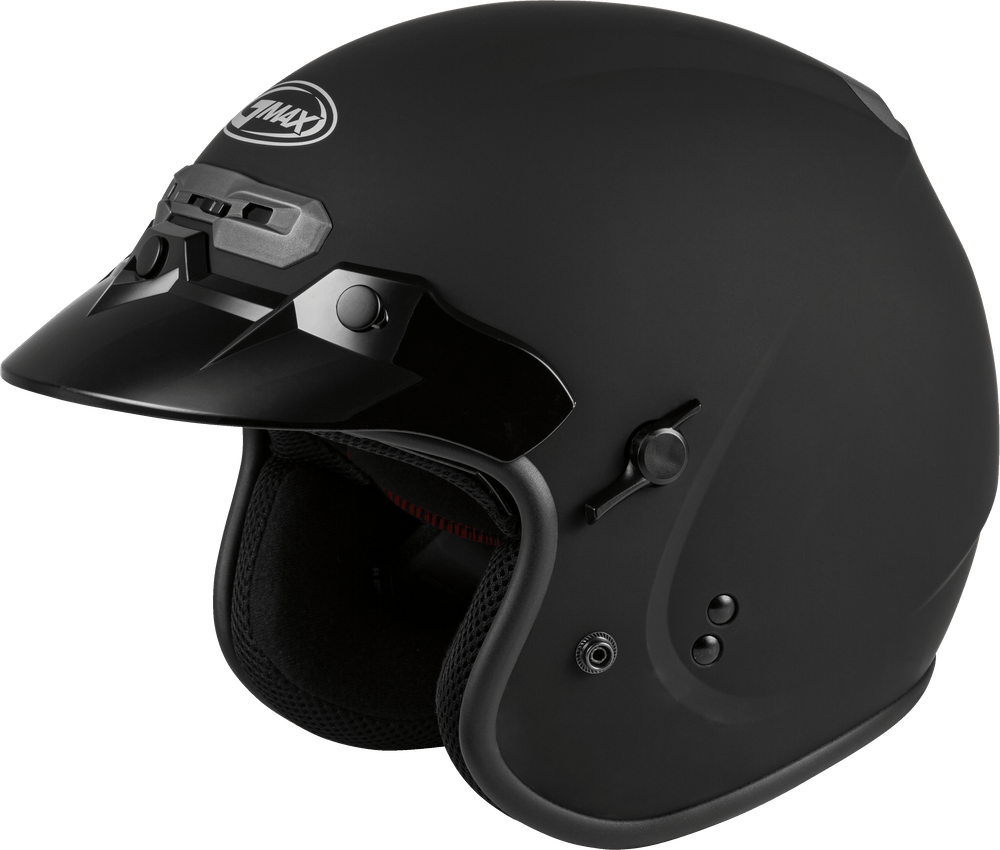 Gm-32 Open-Face Helmet Matte Black 3x