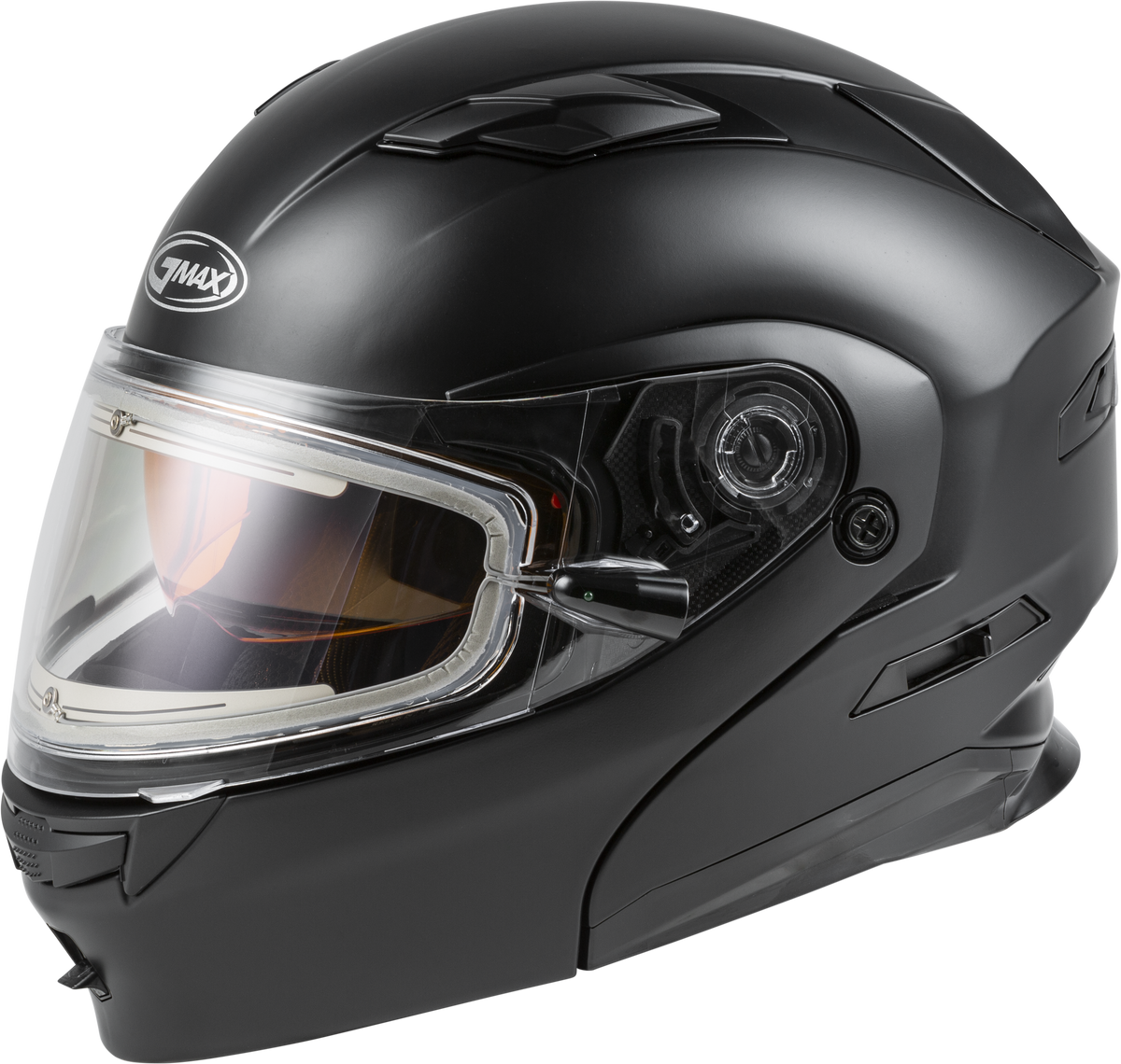 Md-01s Modular Snow Helmet W/Electric Shield Matte Blk Sm – GoKarts USA®
