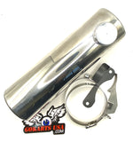 11" GX200 Minibike Gas Tank with Billet Cap, GX200 Engine mountable - 3.5x11" Cylindrical