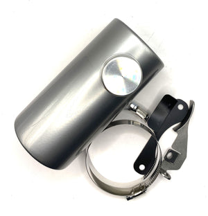 7" Predator Minibike Gas Tank with Billet Cap, Predator 212 and Ghost Engine mountable - 3.5x7" Cylindrical